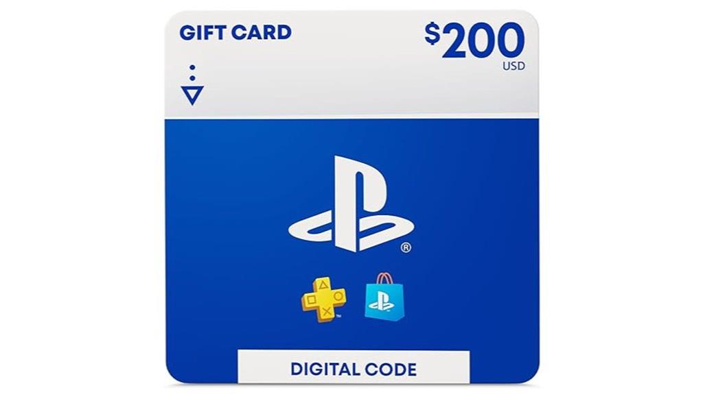200 playstation digital gift