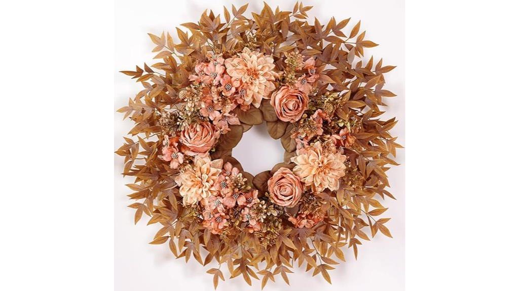 autumn front door wreath