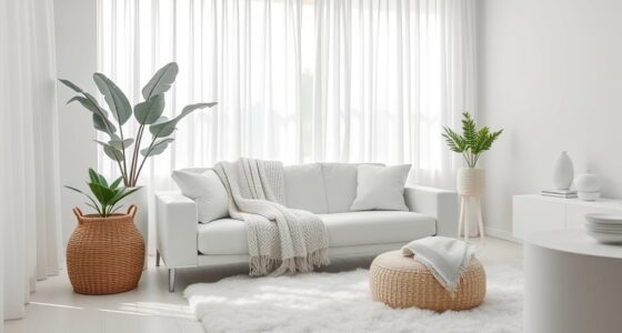 balancing warmth with white