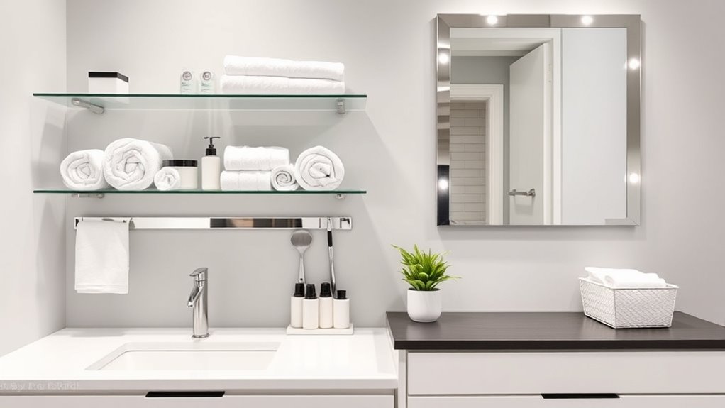 bathroom storage solutions