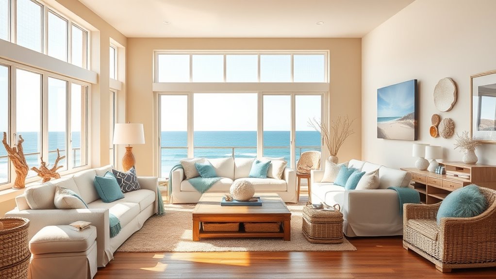 beach inspired home decor
