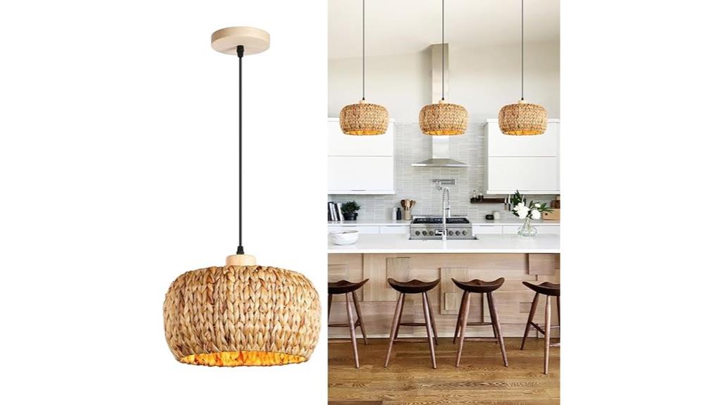 boho kitchen island light