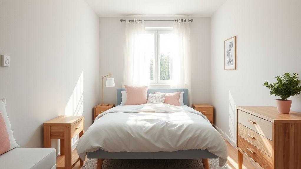 bright reflective spacious design