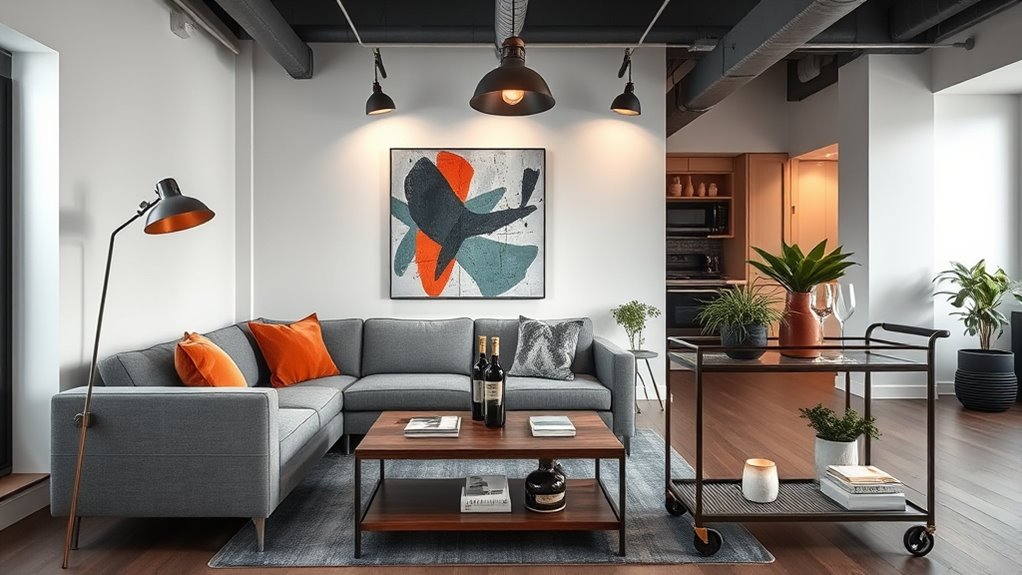 chic bachelor pad ideas