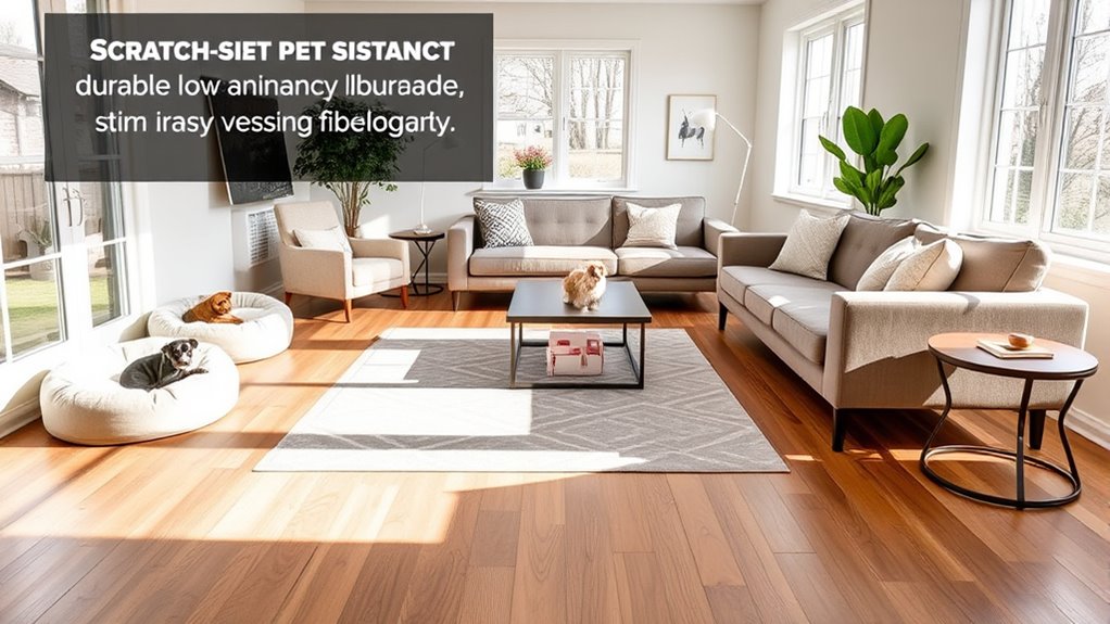 choose durable pet friendly flooring