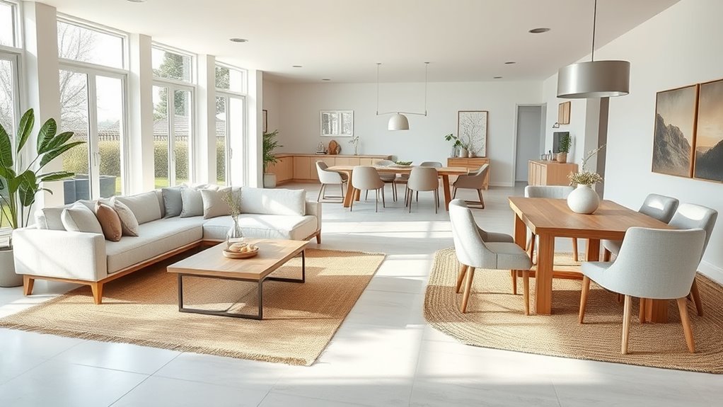 cohesive colors and textures