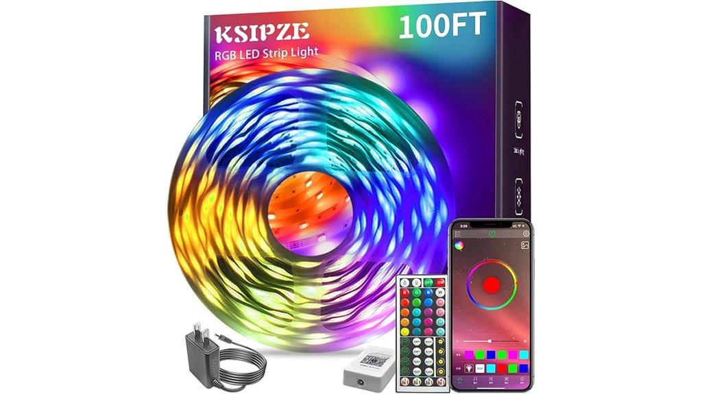 colorful 100ft led strip