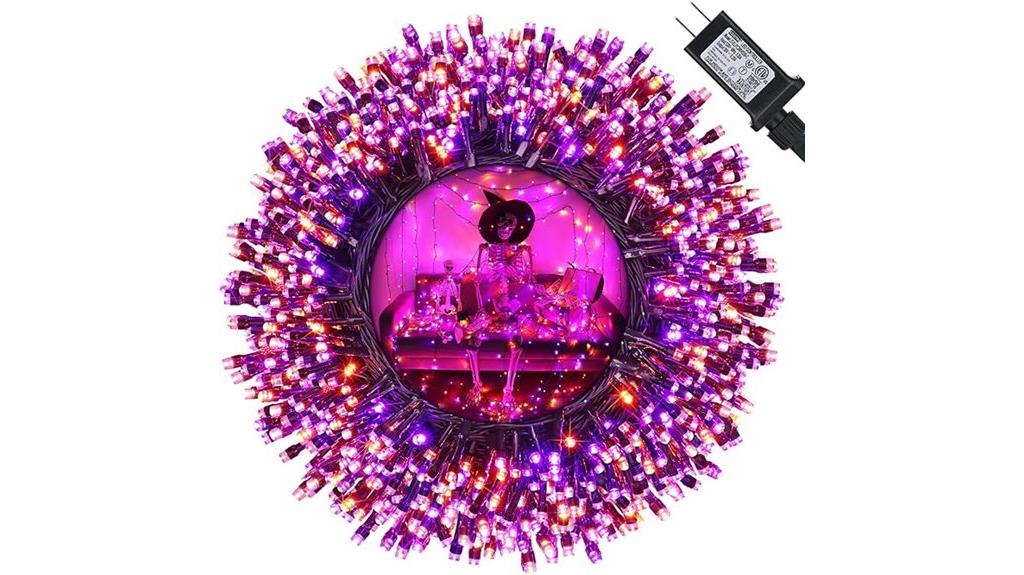 colorful halloween fairy lights