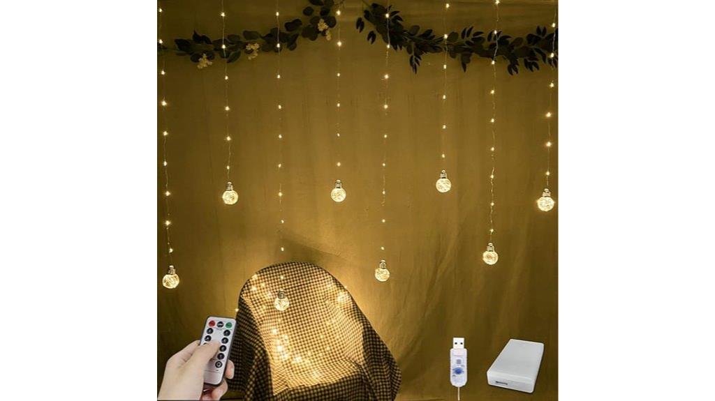 colorful led curtain lights