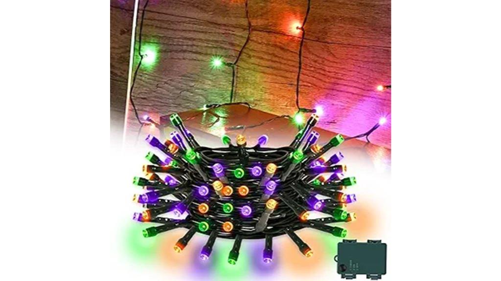 colorful waterproof string lights