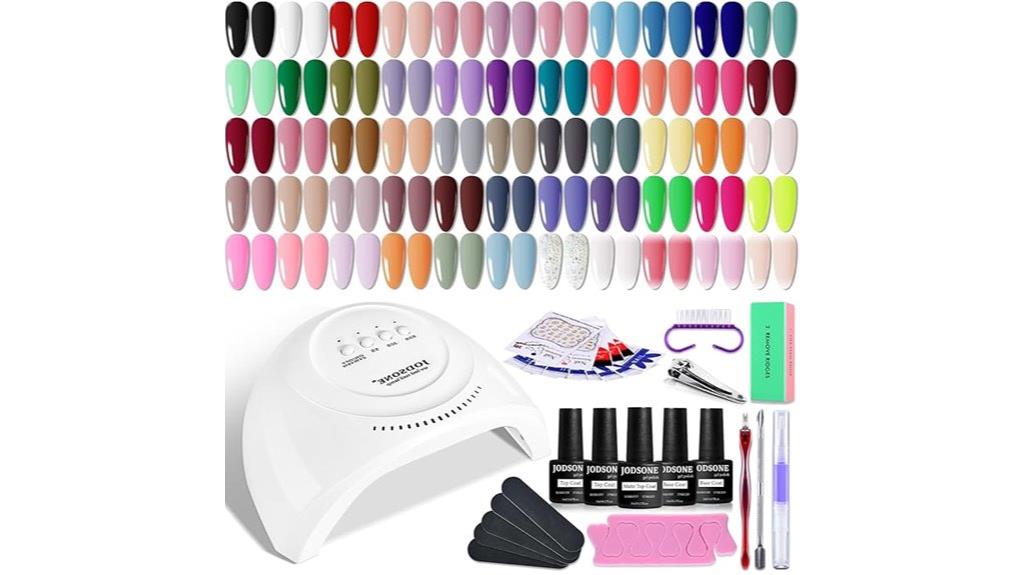 complete 60 piece nail kit