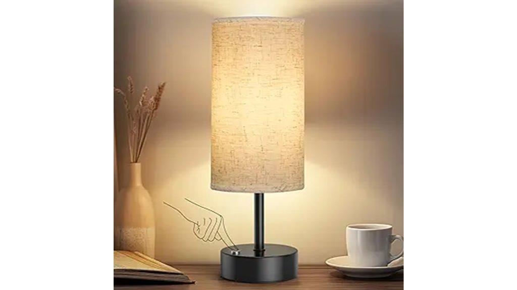 cordless dimmable table lamp
