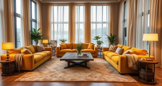 cozy large room design