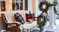 cozy winter porch decor