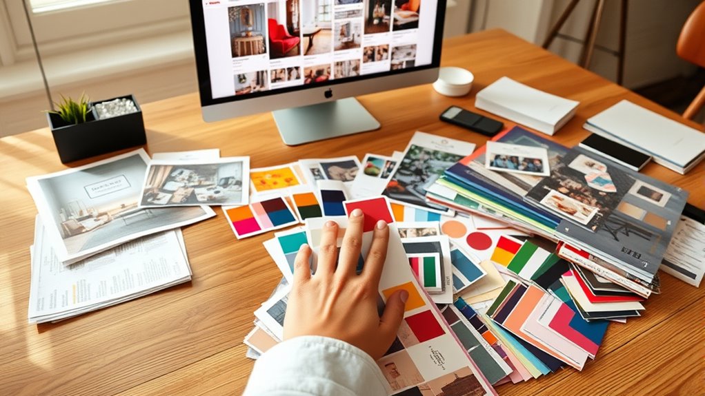 create cohesive visual inspiration