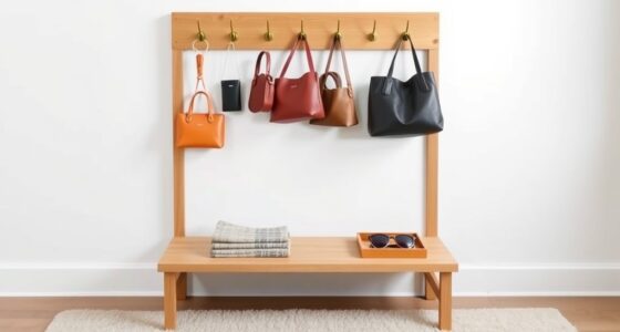 create stylish entryway storage