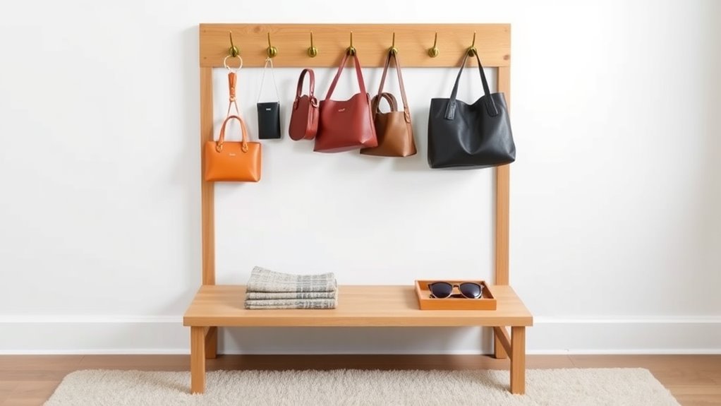 create stylish entryway storage