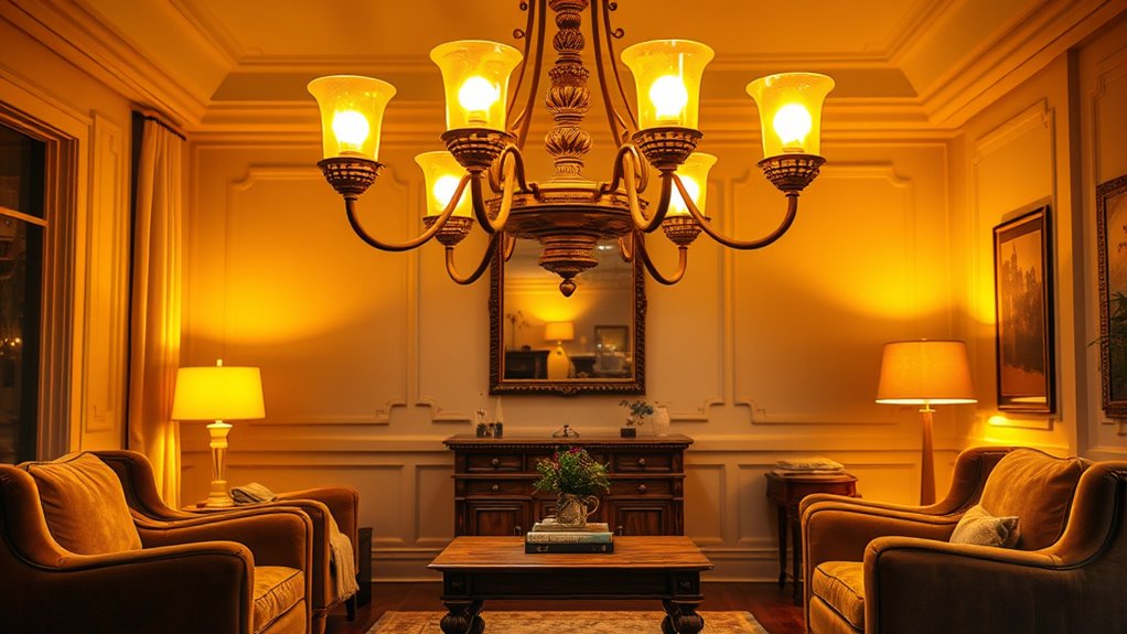 create vintage home atmosphere