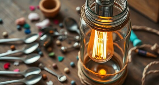 creative homemade lamp ideas