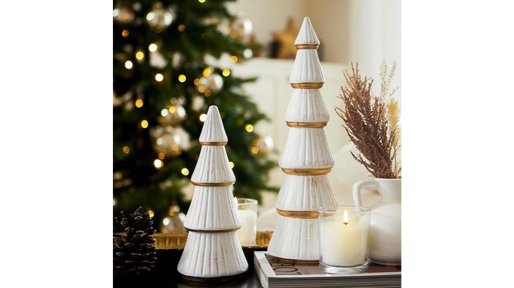 deco christmas tree figurines