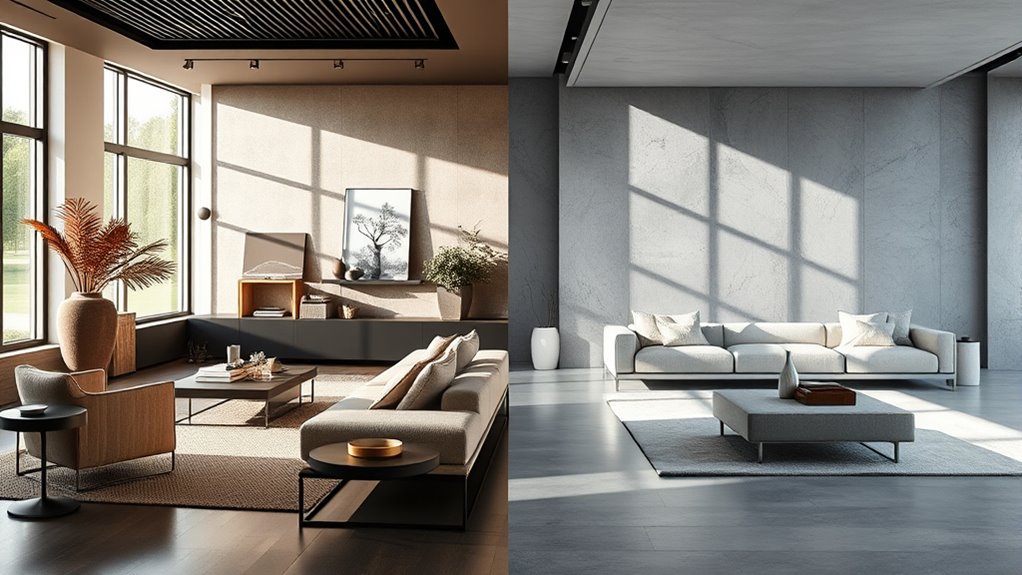 design styles modern versus contemporary