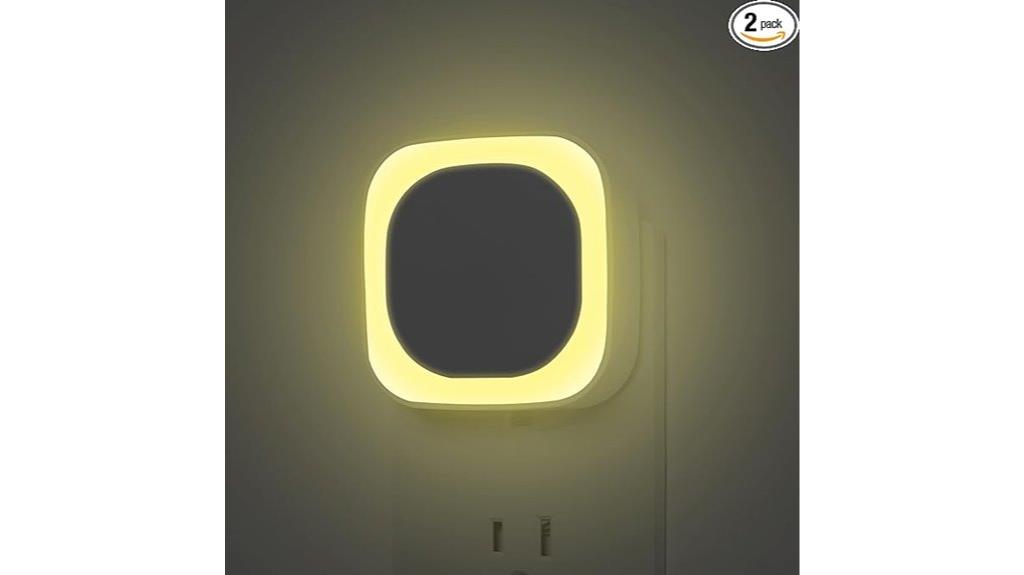 dual white dimmable nightlights