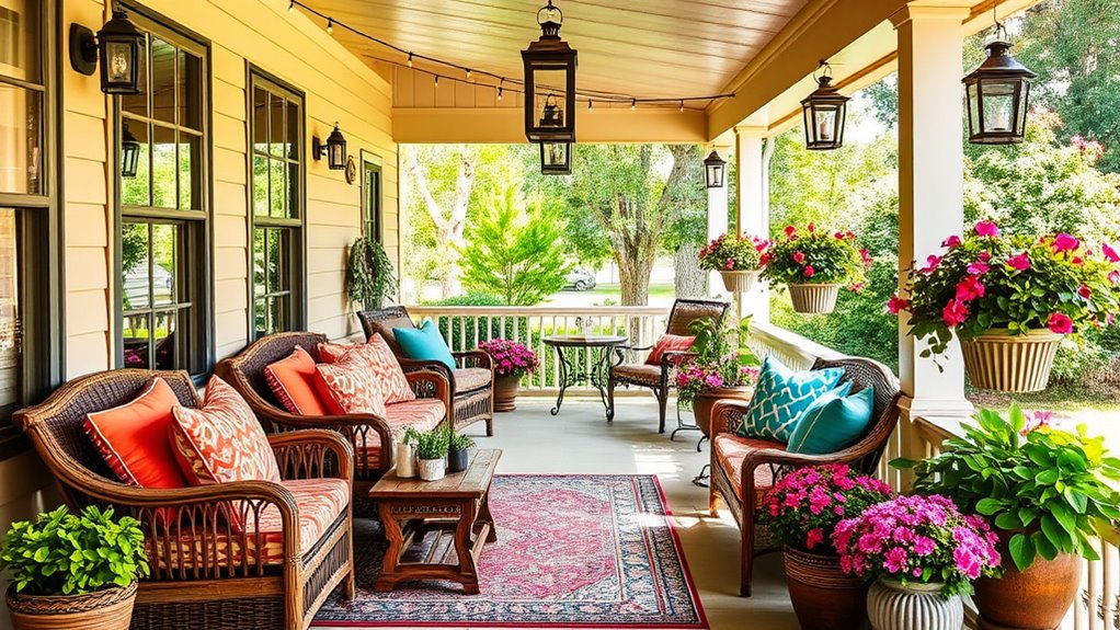 durable weather resistant porch decor