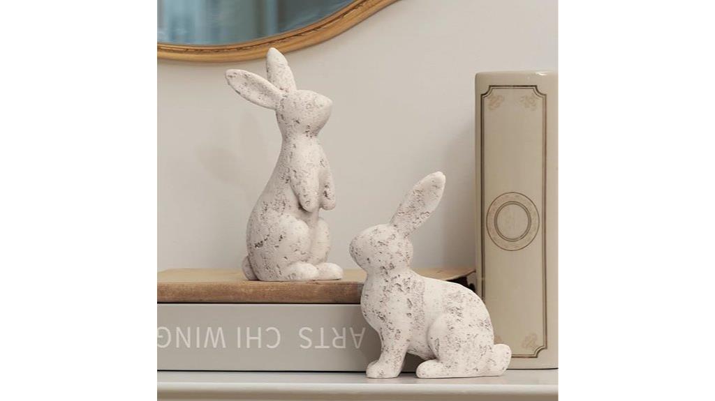 easter bunny decor set
