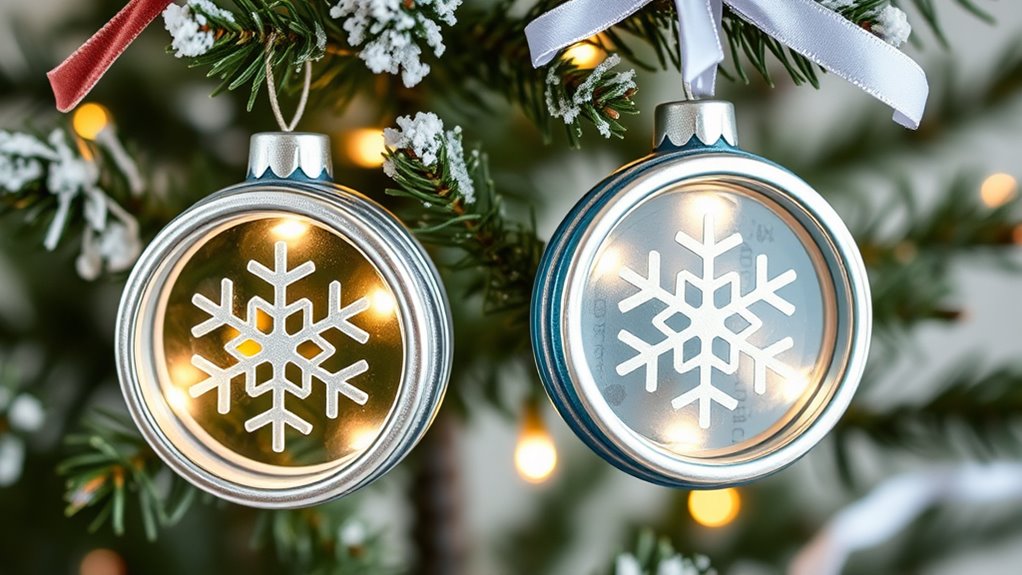 eco friendly holiday snowflake decorations