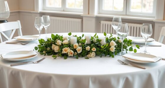 elegant everyday dining setup