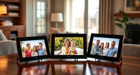 email enabled digital photo frames