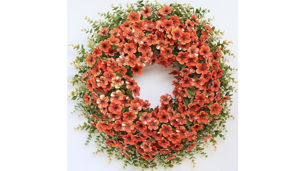 fall front door wreath