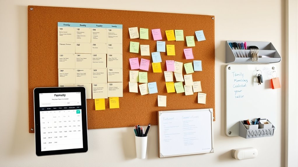 family calendar organization system