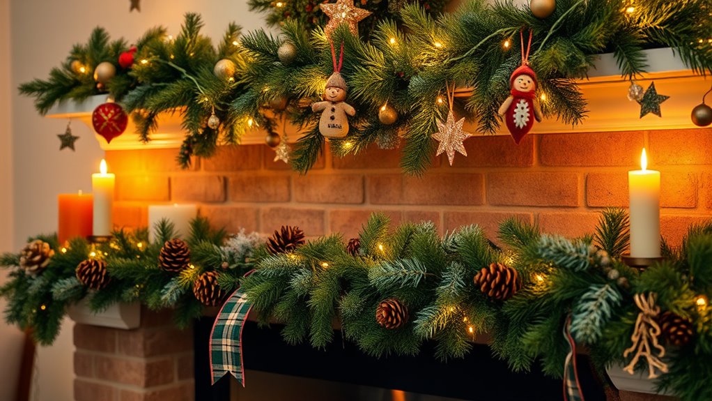 family ornaments personalize decor