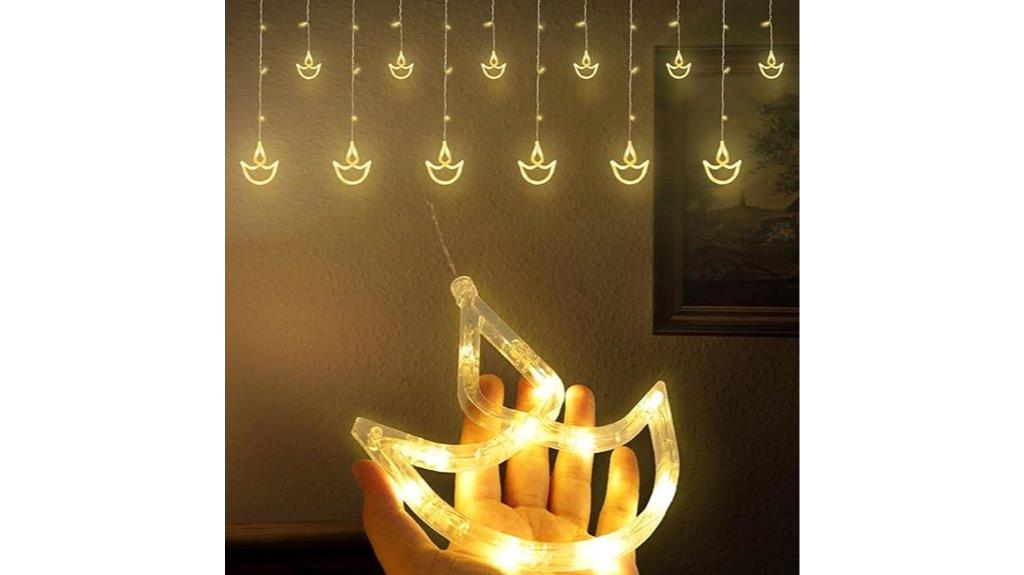 festive diwali light decor