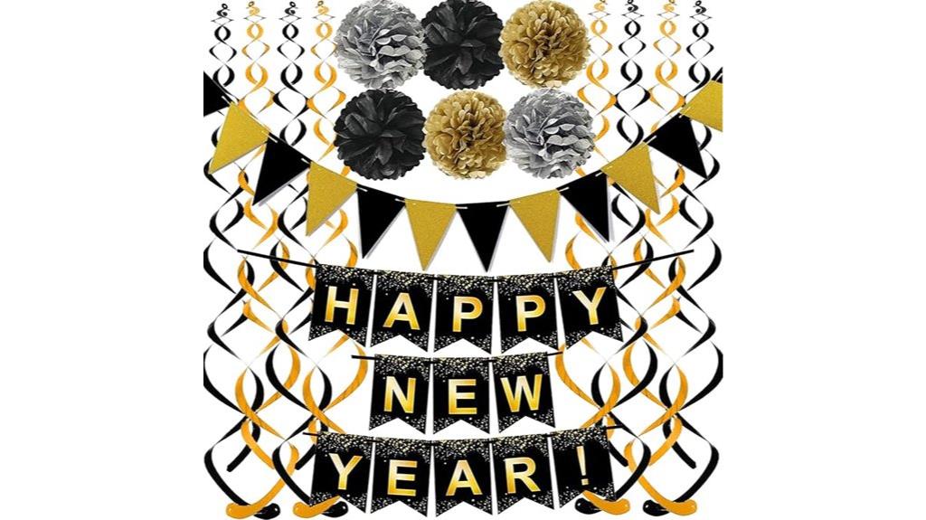 festive new year decor