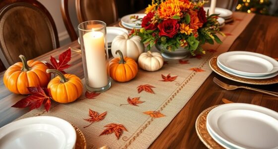 festive thanksgiving table runners
