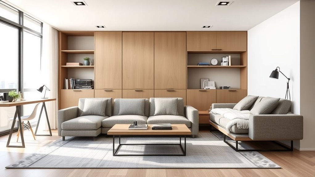 flexible space saving furniture