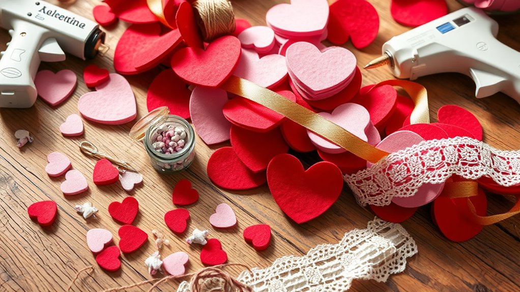 gather supplies before crafting