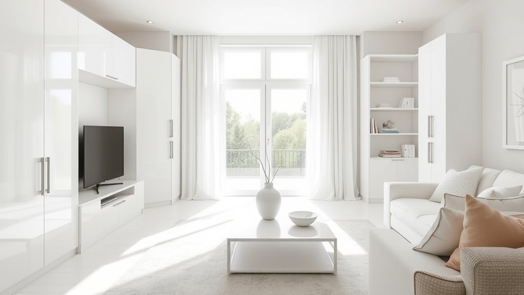 hidden sleek storage solutions