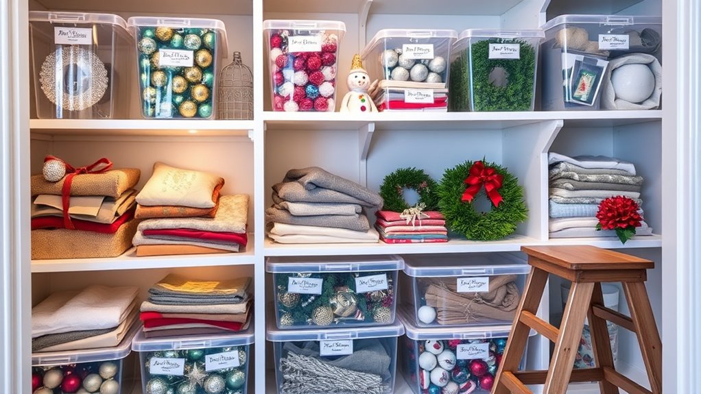 holiday decor storage tips
