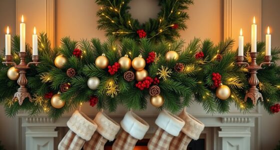 holiday mantel decor ideas