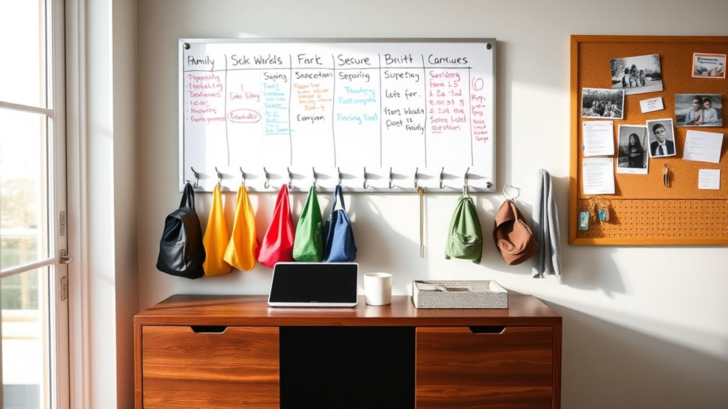 home organization central hub