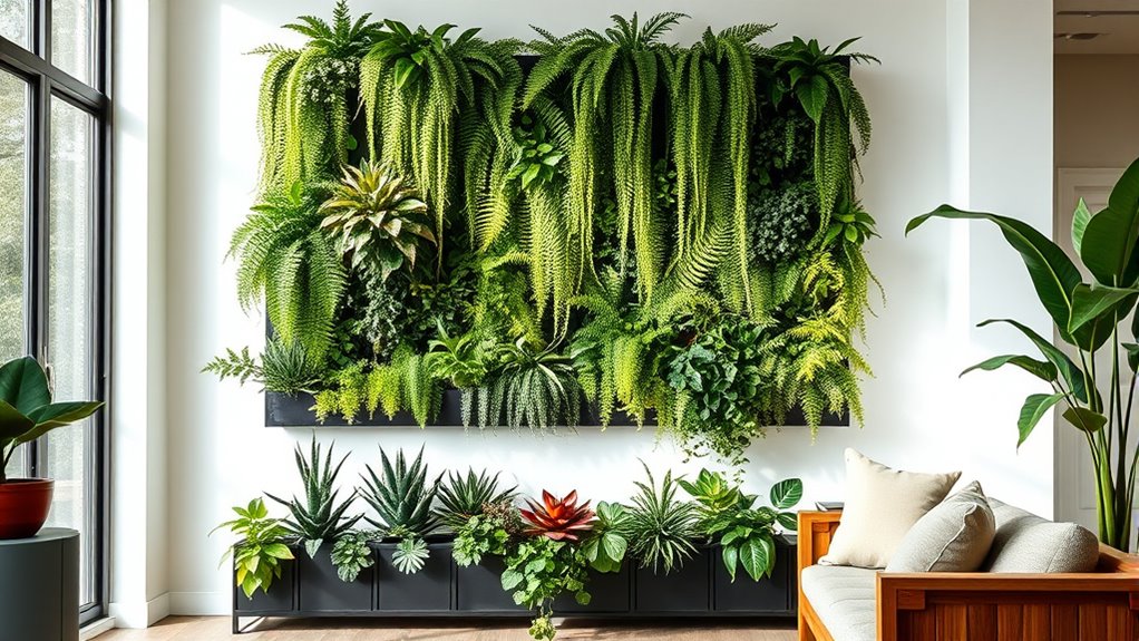 indoor living wall garden