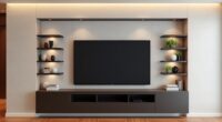 integrate tv with decor