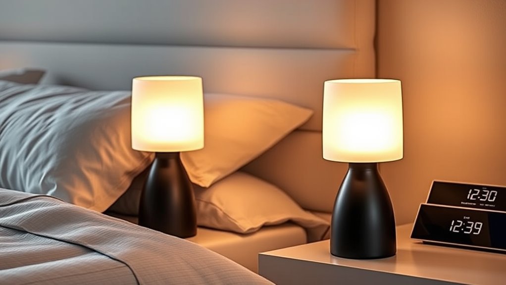 key bedside lamp features