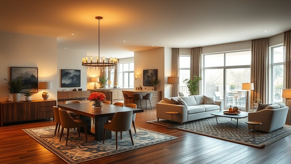 layered lighting guides flow