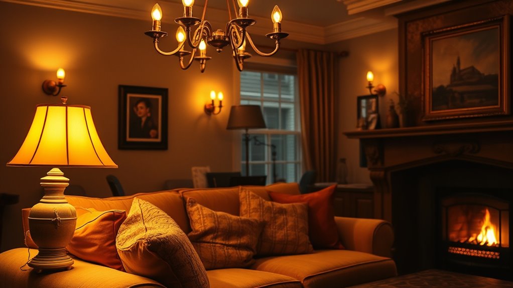 layered warm lighting control