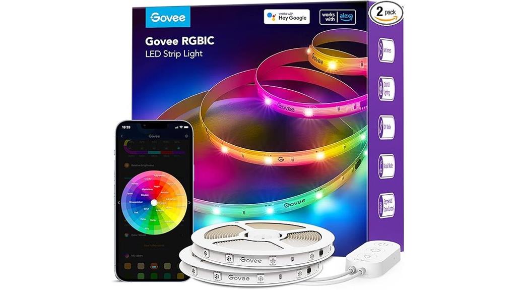 long rgbic led strip