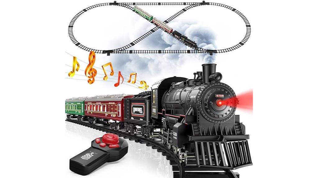 luxury train track set